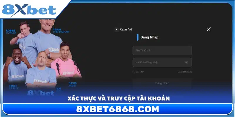 Thực hiện xác minh và vào sử dụng tài khoản