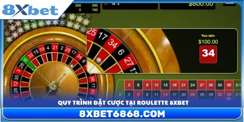 Các bước tham gia và đặt cược ở bàn Roulette
