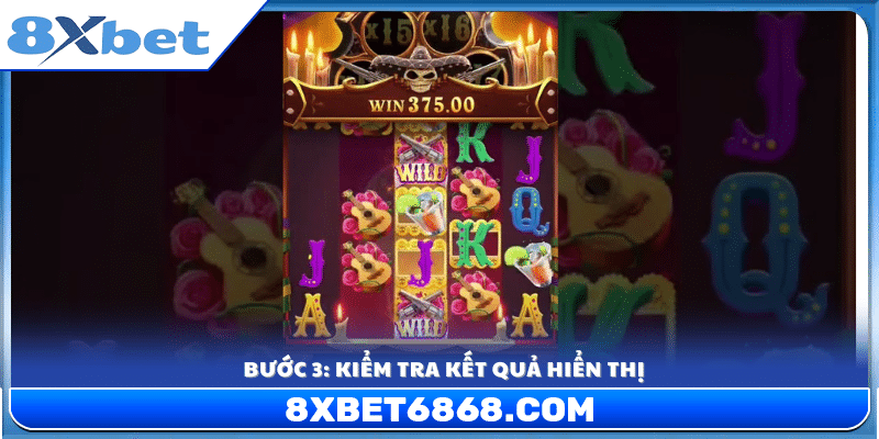 Quan sát và xác nhận kết quả sau khi quay thưởng